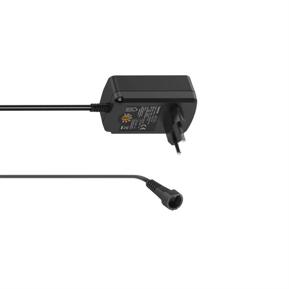 Hama universalus maitinimo šaltinis 12 V/1500 mA, reguliuojamas, 7 jungtys