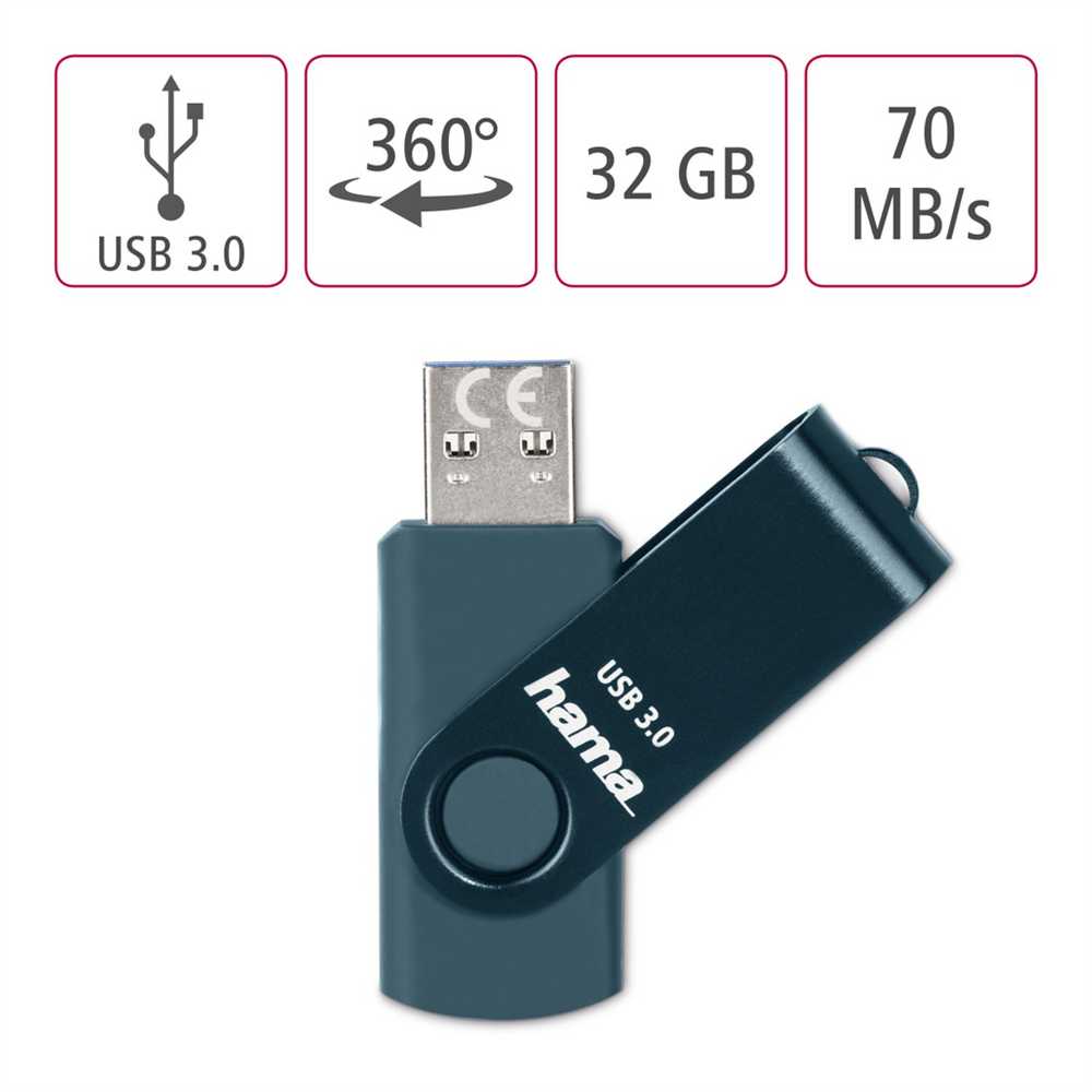 Hama Rotate Pendrive, 32 GB (001824630000)