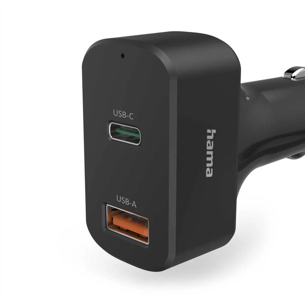 Hama maitinimo šaltinis automobilinis do notebooka USB-C 65W