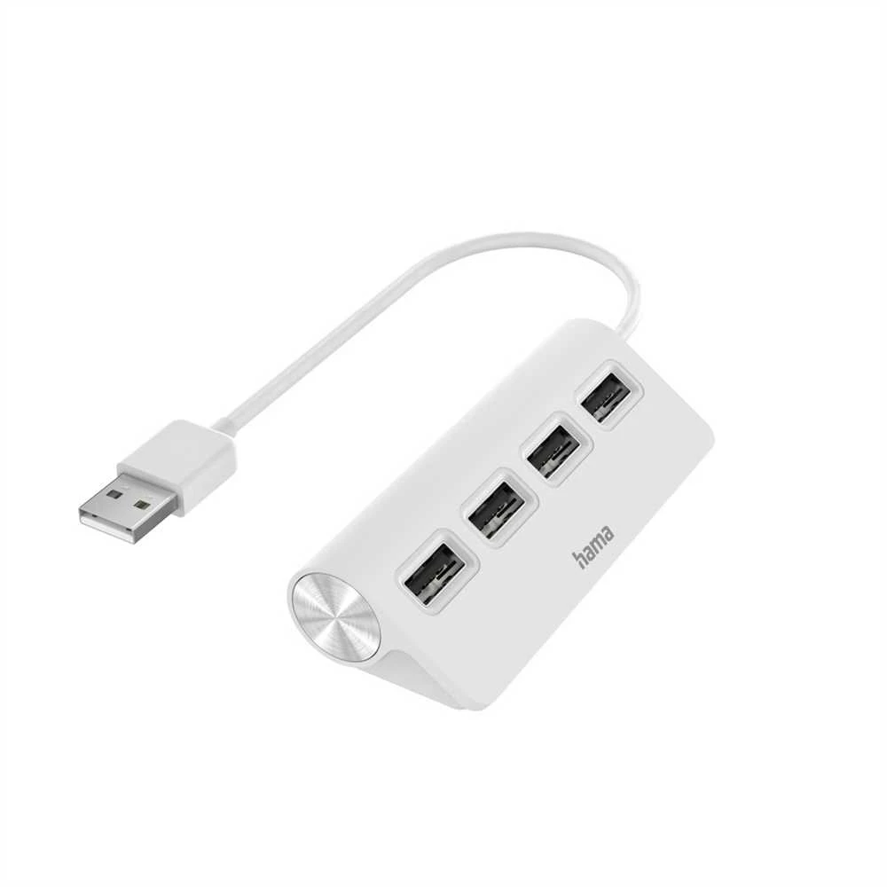 HUB USB Hama 4x USB-A 2.0 (002001200000)