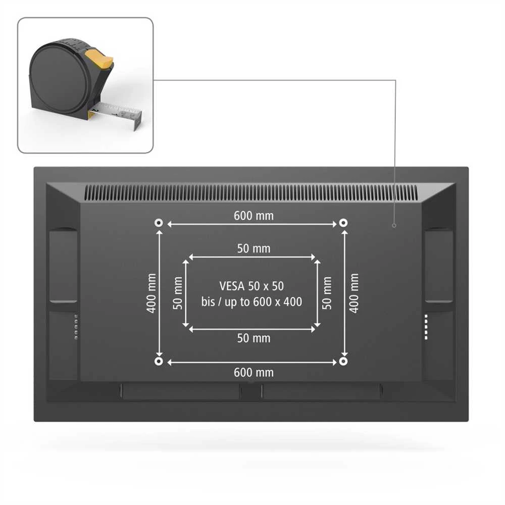 Laikiklis Hama uchwyt LCD/LED, VESA 600X400, FIX 75"
