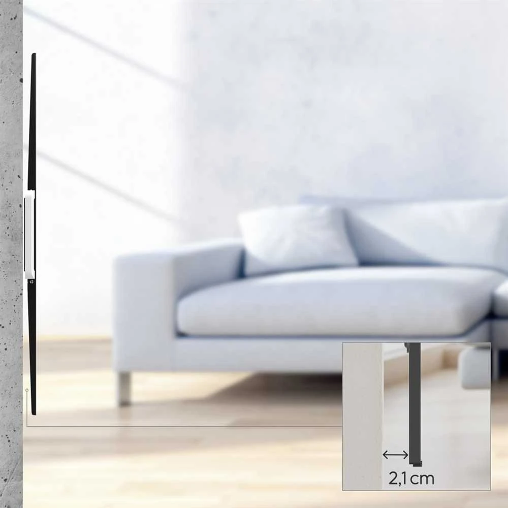 Laikiklis Hama TV sienas stiprinājums fiksēts XL VESA 800x600 LCD/LED ekrāniem līdz 100