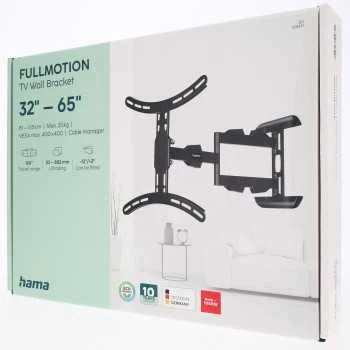 Hama 220841 Kilnojamas televizoriaus sieninis laikiklis 400x400 juodas