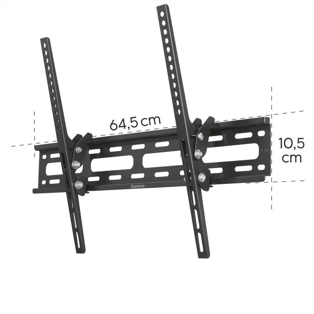 Laikiklis Hama TV-Wandhalterung, neigbar, 191 cm (75") bis 40 kg, 220812 Juodas