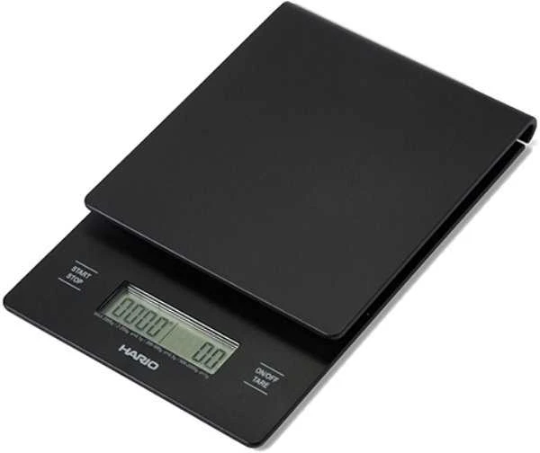 Virtuvinės svarstyklės Drip scale Hario V60 Juodas