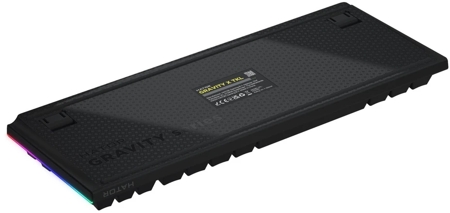 Klaviatūra Hator Gravity X TKL HTK550 juoda