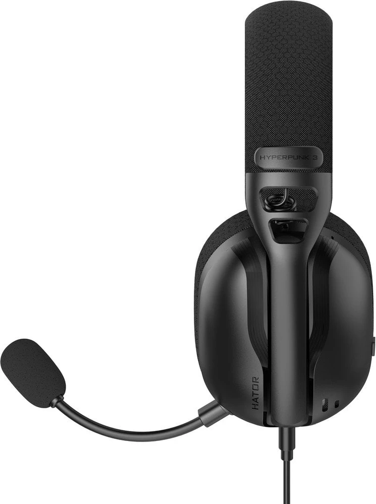 Ausinės Hator Hyperpunk 3 USB ESH10 juoda