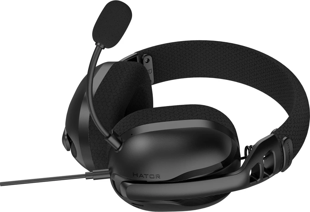 Ausinės Hator Hyperpunk 3 USB ESH10 juoda