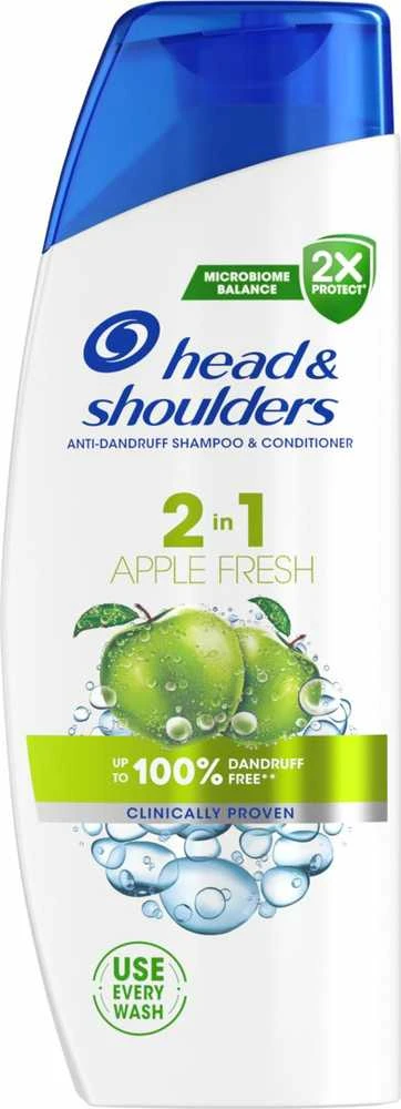 Head&Shoulders „Head & Shoulders“ obuolių skonio 2in1 šampūnas