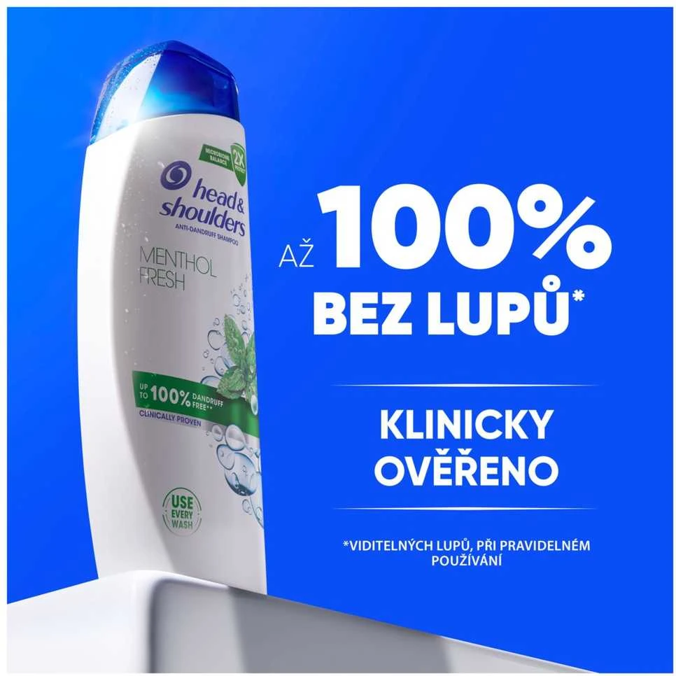 Head&Shoulders Head & Shoulders šampūnas su mentoliu ir gaivinančiu kvapu 800 ml