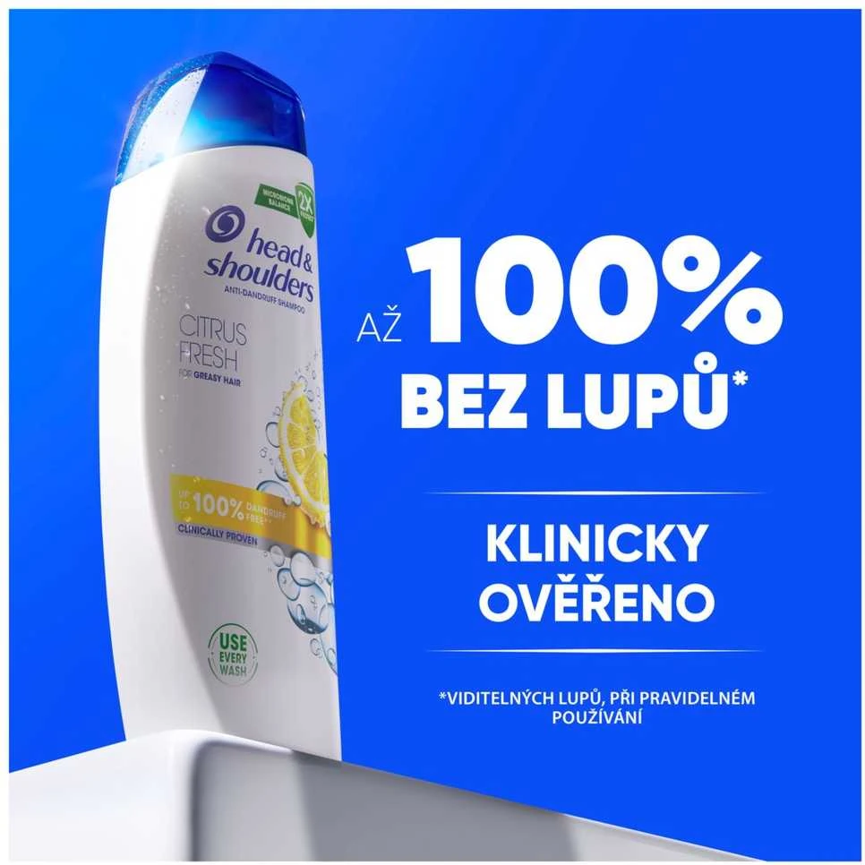 Head&Shoulders Head & Shoulders šampūnas su citrusinių vaisių skoniu, 800 ml