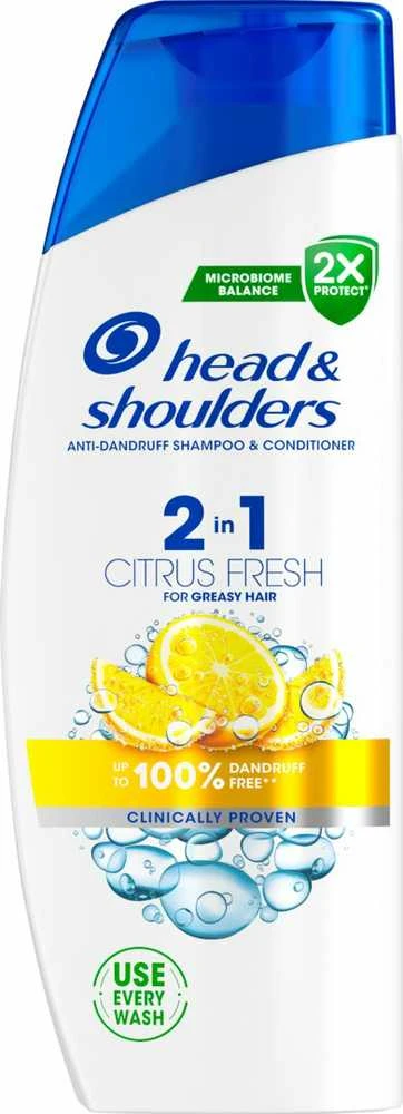 Head&Shoulders Head & Shoulders Citrus Fresh 2in1 šampūnas