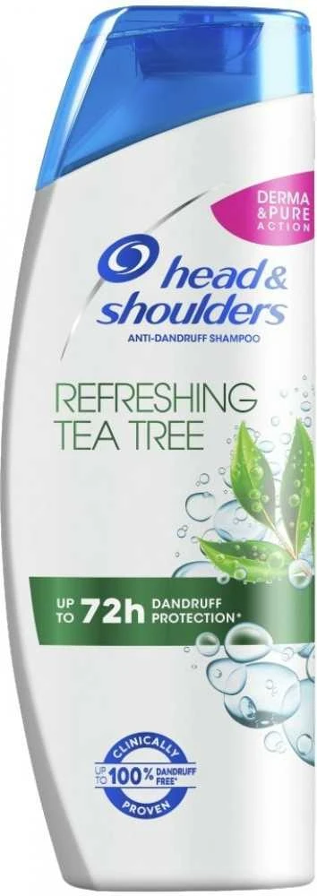 Head&Shoulders Šampūnas HEAD & SHOULDERS arbatmedis, 400 ml