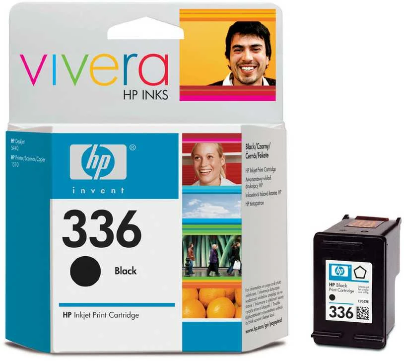 Hewlett Packard (HP) HP C9362EE rašalo kasetė Nr. 336, juodas