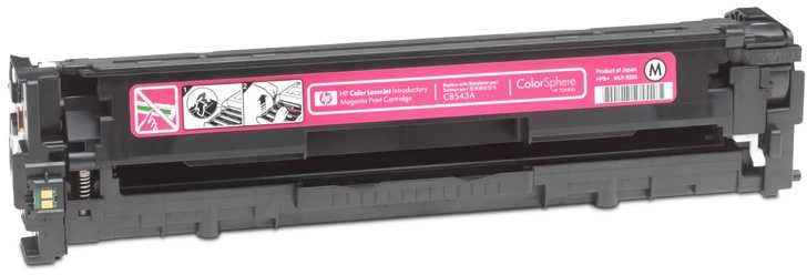 Hewlett Packard (HP) HP 125A Magenta Toneris Cartridge, 1400 puslapių, Color LaserJet CP1210, CP1510, CM1312