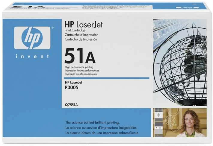 Hewlett Packard (HP) HP Toneris Juodas 51A for LaserJet P3005/M3035mfp/M3027mfp (6,500 pages)