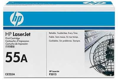 „Hewlett Packard“ (HP) „HP Toneris Juodas 55X“, skirtas P3015 LaserJet (12 500 puslapių)