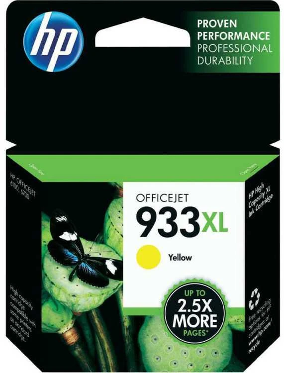 Hewlett Packard (HP) HP 933XL geltonas rašalas Officejet 6700 Premium e-All-in-One Spausdintuvas - H711n