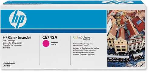 Hewlett Packard (HP) HP toneris CE743A rausvai raudonas Spalvotas LaserJet CP5225 7300 puslapių