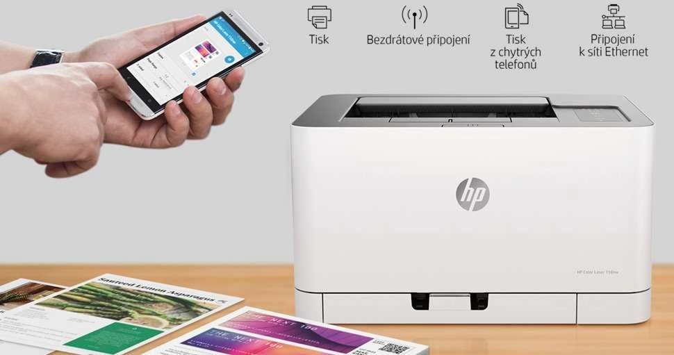 Hewlett Packard (HP) HP Color LaserJet 150nw Spausdintuvas - A4 Color lazerinis, Print, LAN, WiFi, 18ppm, 100-500 pages per month
