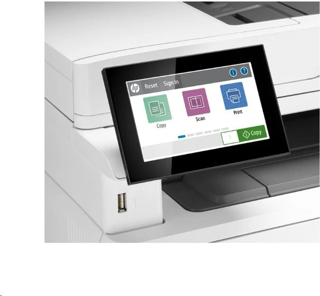 Hewlett Packard (HP) HP LaserJet Enterprise MFP M430f AIO All-in-One Spausdintuvas - A4 Mono lazerinis, Spausdinti/Kopijuoti/Dual-Side Scan/Faksas, Automatinis dokumentų tiektuvas, Auto-Duplex, LAN, 38ppm, 900-4800 pages per mėnuo (pakeičia M521f / M521dn)