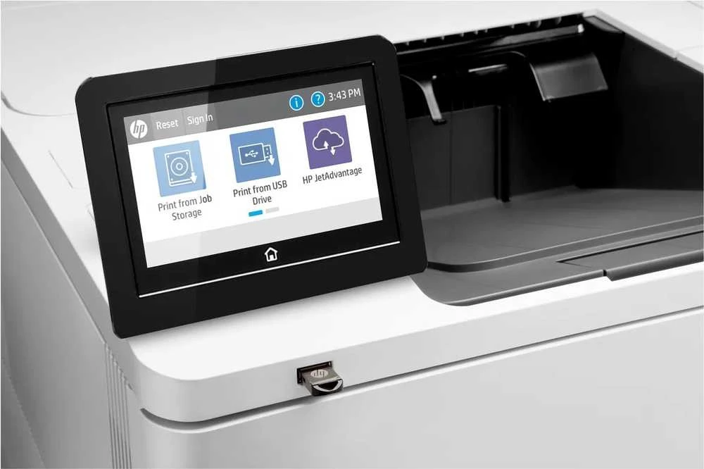 Hewlett Packard (HP) HP LaserJet Enterprise M507dn Spausdintuvas - A4 Mono lazerinis, Spausdinimas, Automatinis dokumentų tiektuvas, Auto-Duplex, LAN, 43ppm, 2000-7500 puslapių per mėnesį (pakeičia M506dn)