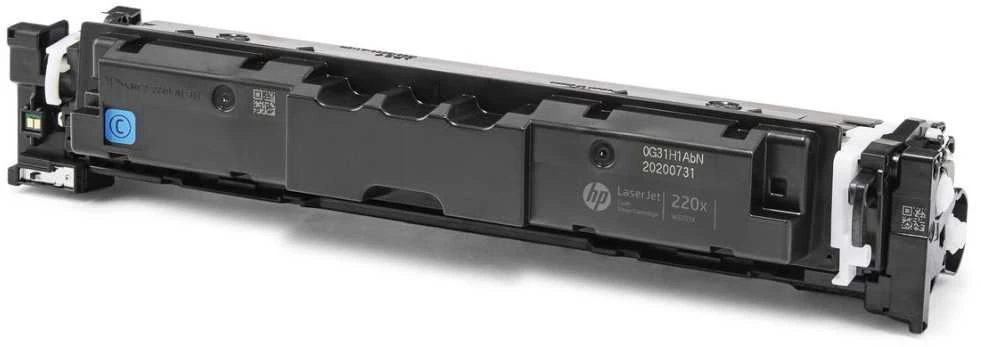 „Hewlett Packard“ (HP) HP 220X žalsvai mėlyna originali „LaserJet“ dažų kasetė