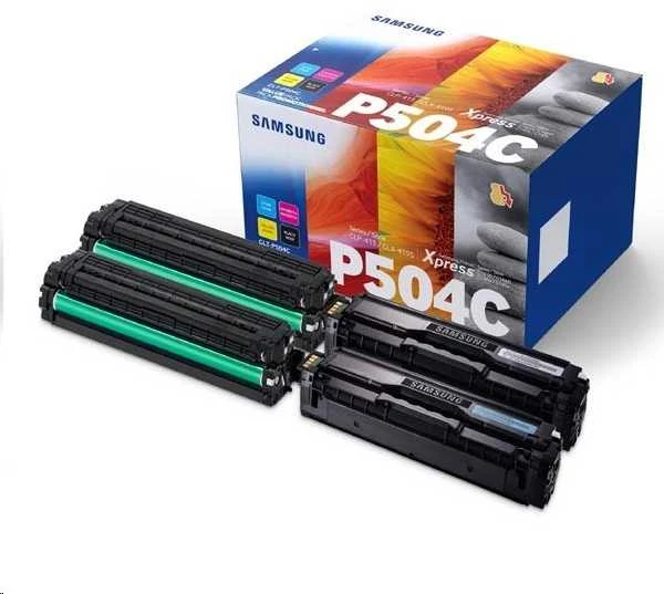 Hewlett Packard (HP) SAMSUNG CLT-P504C 4 vnt. CYMK dažų dėžė