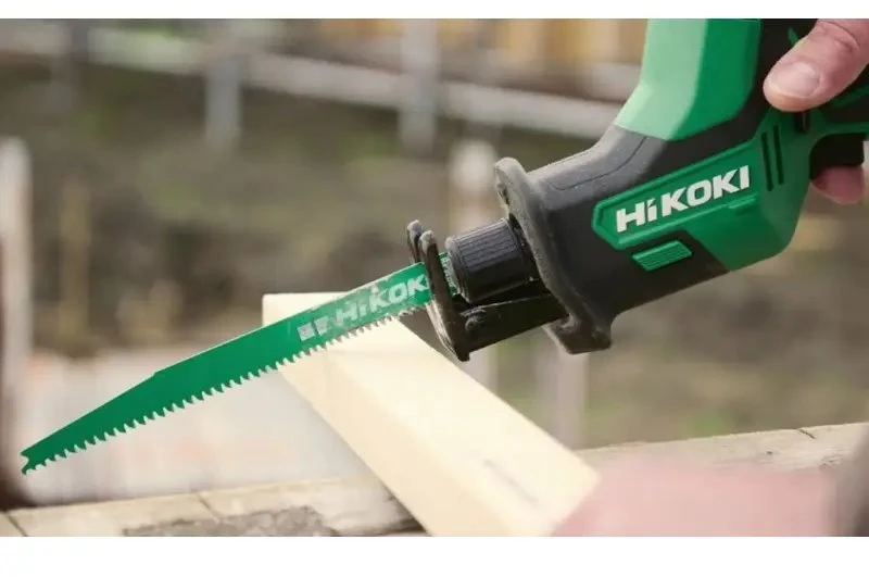 Akumuliatorinis tiesinis pjūklas Hikoki CR18DAW4Z; 18 V (be akumuliatoriaus ir pakrovėjo)