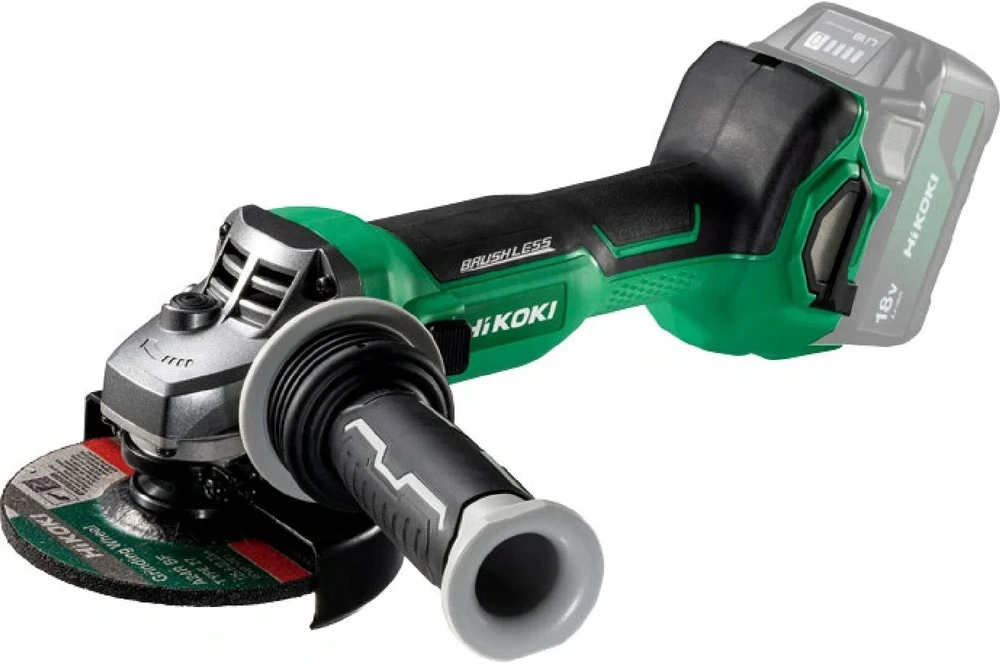 Kampinis šlifuoklis Hikoki G1813DAW4Z; 18 V (be akumuliatoriaus ir pakrovėjo)