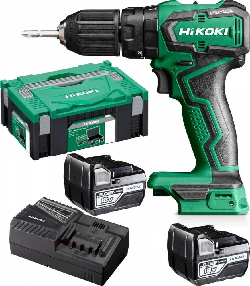 Akumuliatorinis suktuvas HiKOKI DS18DD 2x5.0 Ah