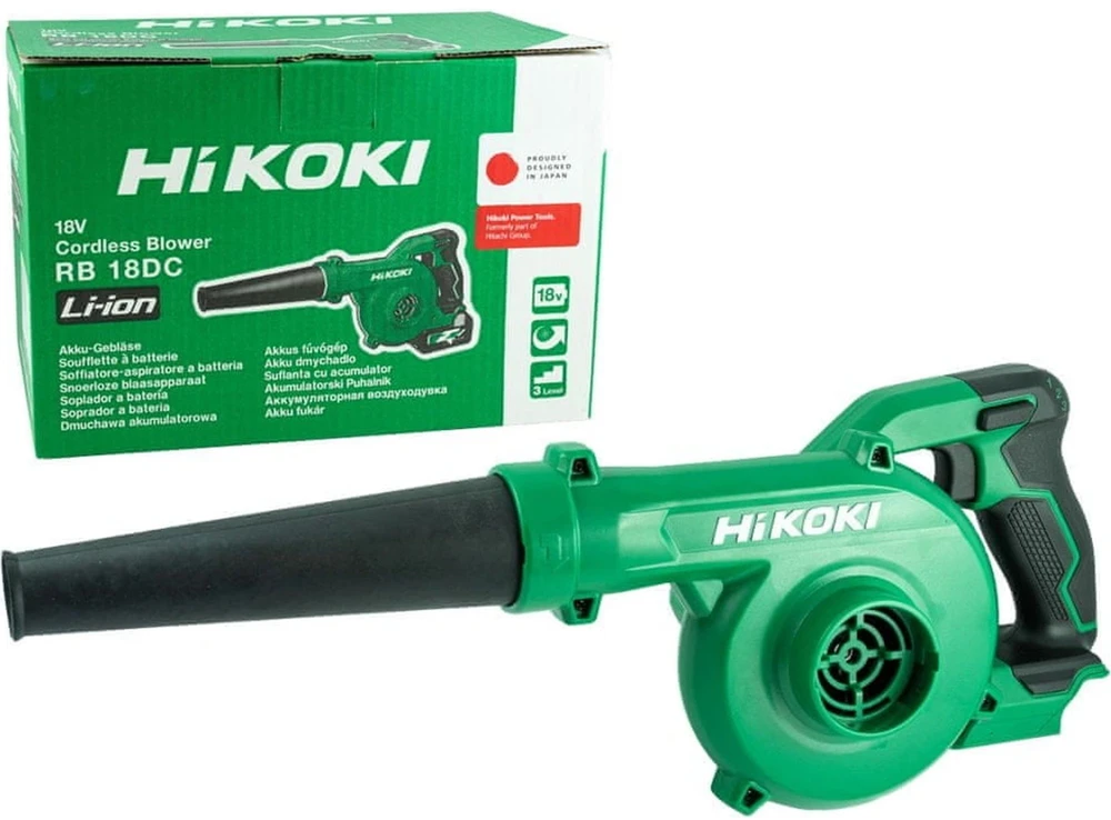 Akumuliatorinis pūstuvas Hikoki RB18DCW4Z; 18 V (be akumuliatoriaus ir pakrovėjo)