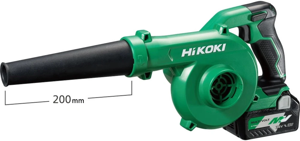 Akumuliatorinis pūstuvas Hikoki RB18DCW4Z; 18 V (be akumuliatoriaus ir pakrovėjo)