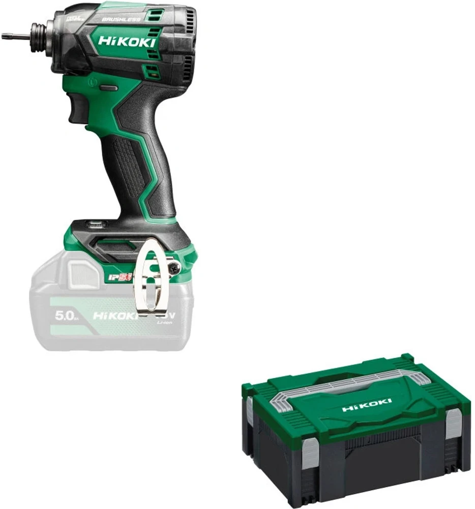 Suktuvas-gręžtuvas Hikoki WH18DCW2Z; 18V (be akumuliatoriaus ir pakrovėjo)