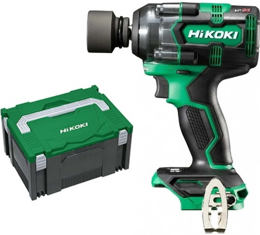 Smūginis veržliasūkis Hikoki WR18DHW2Z; 18 V (be akumuliatoriaus ir pakrovėjo)