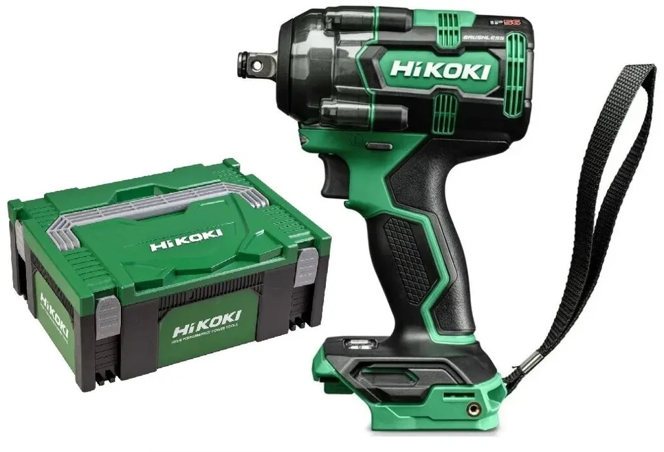 Smūginis veržliasūkis Hikoki WR18DHW2Z; 18 V (be akumuliatoriaus ir pakrovėjo)