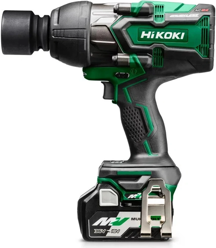 Akumuliatorinio smūginio veržliasukio rinkinys HiKOKI WR36DAWRZ Multi Volt 36V