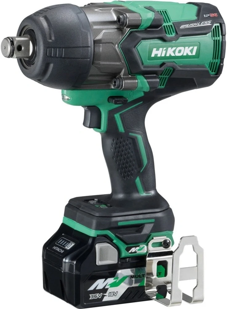 Akumuliatorinio smūginio veržliasukio rinkinys HiKOKI WR36DAWRZ Multi Volt 36V