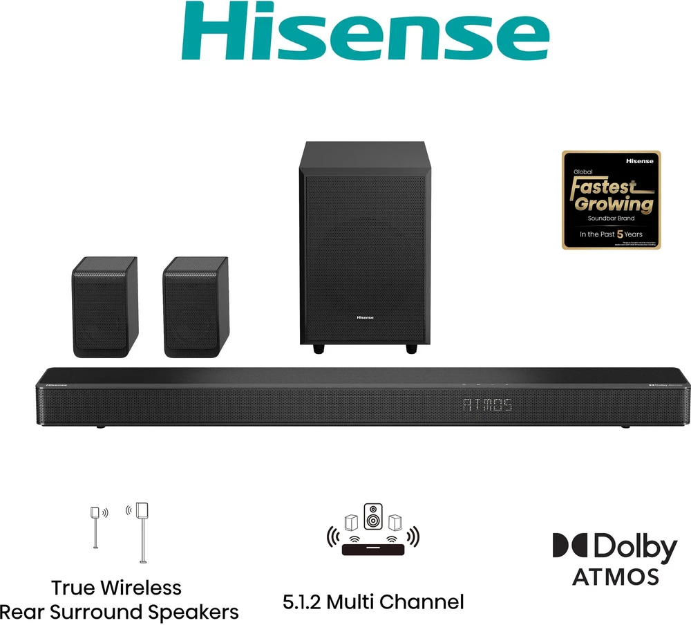 Namų kino sistema 3Lou Hisense SOUNDBAR HISENSE AX3120G