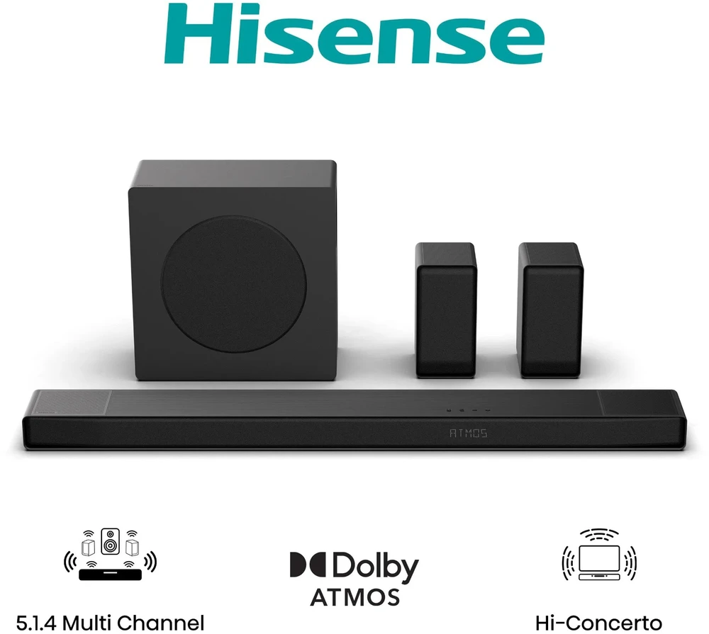 Namų kino sistema Hisense AX5140Q juodas