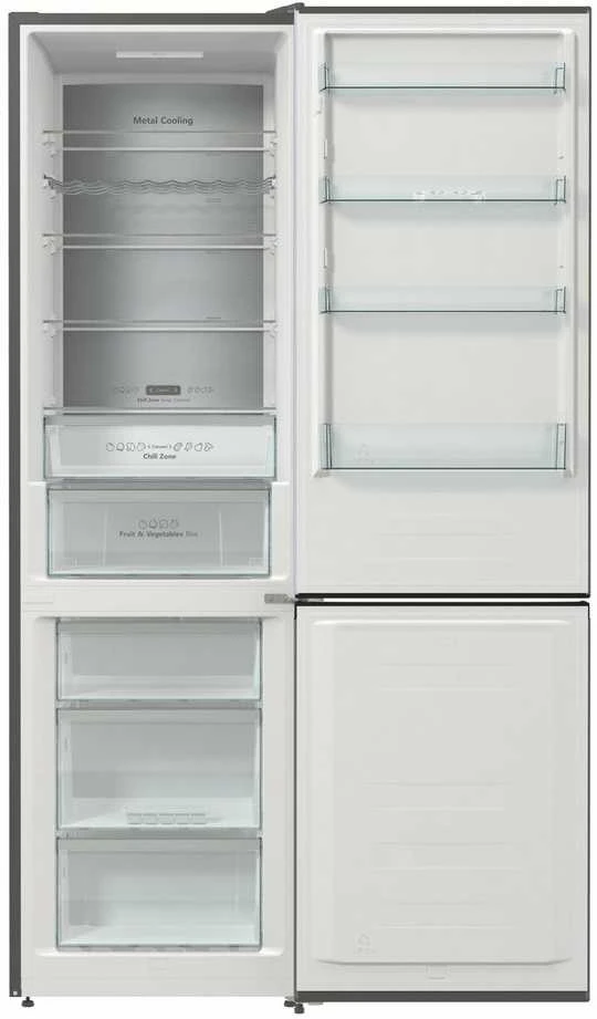 Šaldytuvas Hisense RB470N4SIB, Kühl-/Gefrierkombination (edelstahl)