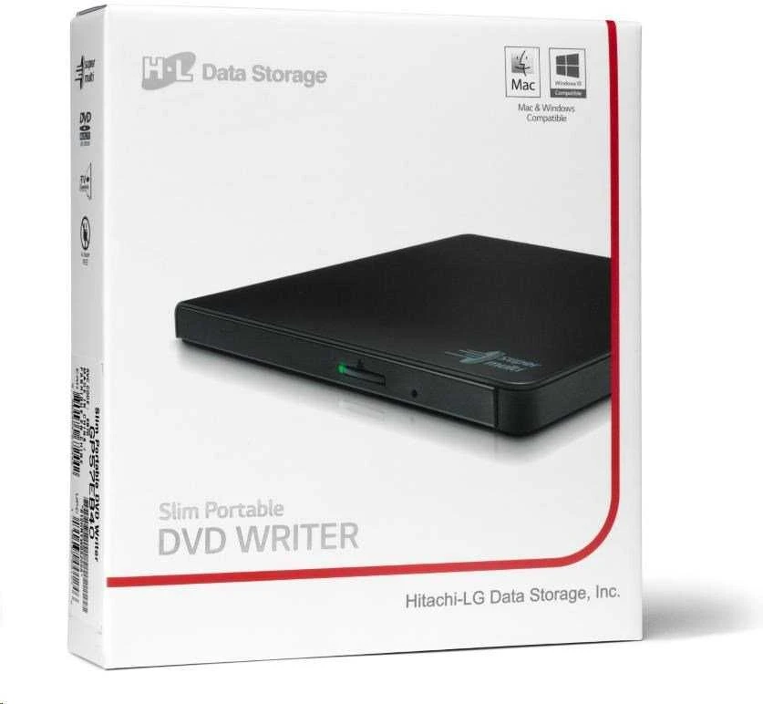 LG H.L duomenų saugykla | Itin plonas nešiojamasis DVD rašiklis | GP57EB40 | Sąsaja USB 2.0 | DVD±R/RW | CD skaitymo greitis 24 x | CD įrašymo greitis 24 x | Juodas | Stalinis kompiuteris / Nešiojamasis kompiuteris