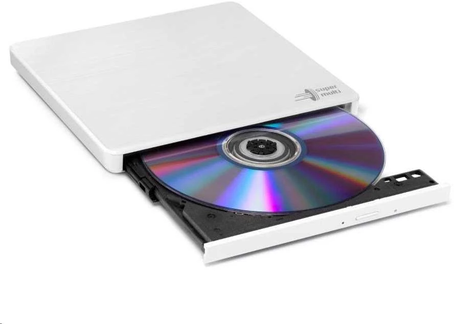 LG H.L duomenų saugykla | Itin plonas nešiojamasis DVD rašiklis | GP60NW60 | Sąsaja USB 2.0 | DVD±R/RW | CD skaitymo greitis 24 x | CD įrašymo greitis 24 x | Baltas | Stalinis kompiuteris / Nešiojamasis kompiuteris