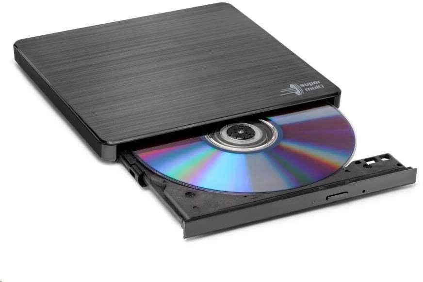 LG H.L duomenų saugykla | Itin plonas nešiojamas DVD rašytuvas | GP60NB60 | Sąsaja USB 2.0 | DVD±R/RW | CD skaitymo greitis 24 x | CD įrašymo greitis 24 x | Juodas | Stalinis kompiuteris / Nešiojamasis kompiuteris