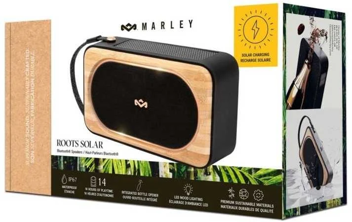 House of Marley Roots Signature Juodas, saulės