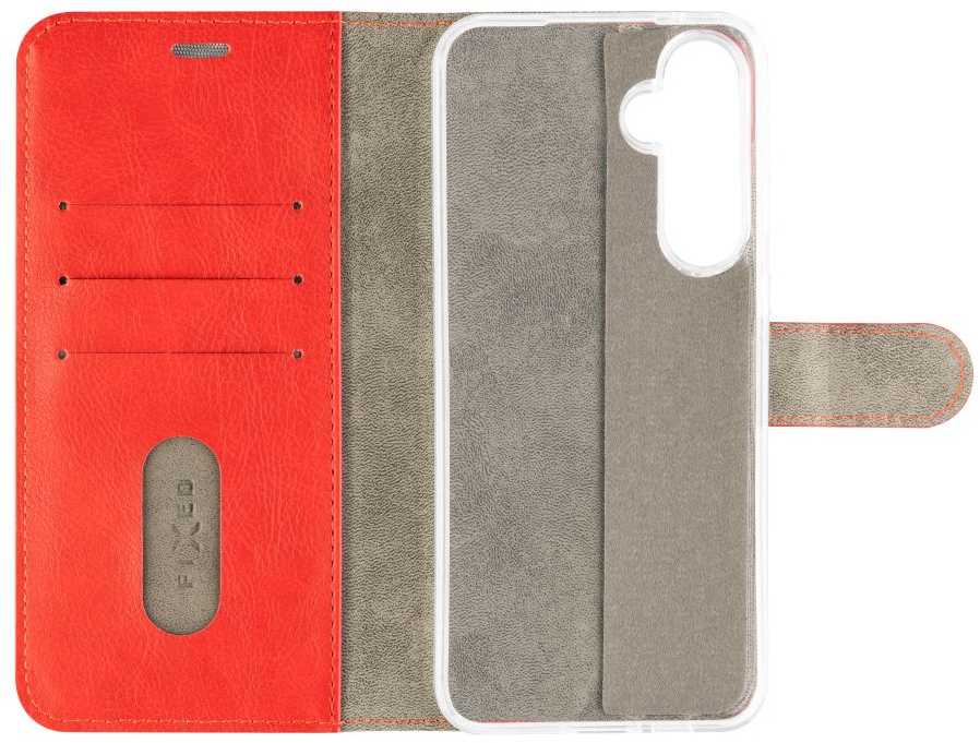 Dėklas FIXED Opus typu kniha pro Samsung Galaxy A55 5G červené