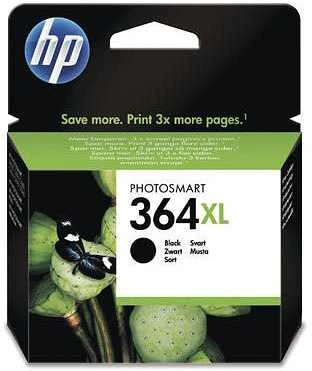 Hewlett Packard (HP) HP 364XL didelės talpos juodo rašalo kasetė, 550 puslapių, skirta HP Photosmart e-All-in-One, Premium, Plus, C5380 (pakeičia CB321EE)