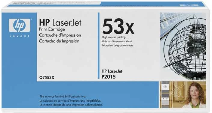 Hewlett Packard (HP) HP Toneris Juodas 53X for LaserJet P2015 (7,000 pages)