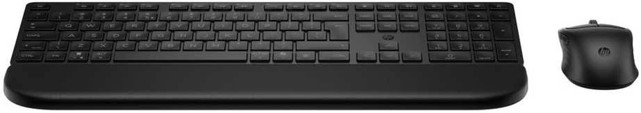 „Hewlett Packard“ (HP) 580C daugiafunkcinė pelė, klaviatūra, delno atrama