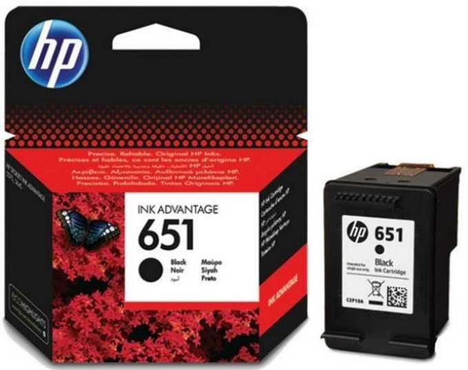 Hewlett-packard HP 651 (C2P10AE) Rašalinė kasetė, Juoda